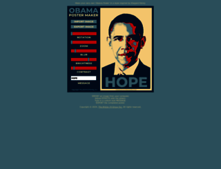obamapostermaker.com screenshot