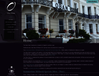 oban-hotel.co.uk screenshot