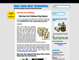 obatasamurattradisional2014.wordpress.com screenshot