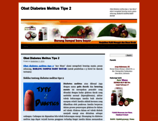 obatdiabetestipe2.wordpress.com screenshot