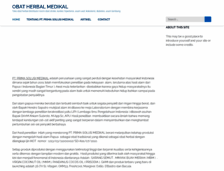 obatherbalmedikal.com screenshot