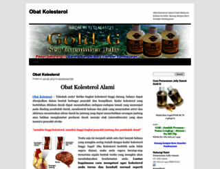 obatkolesterol03.wordpress.com screenshot