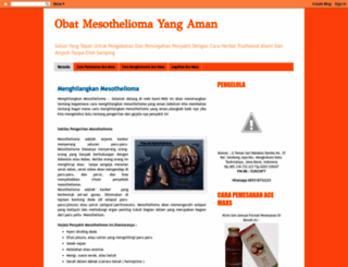 obatmesotheliomayangaman.blogspot.com screenshot