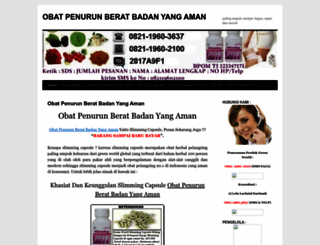 obatpenurunberatbadanyangaman229.wordpress.com screenshot
