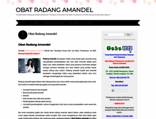 obatradangamandel430.wordpress.com screenshot