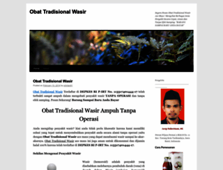 obattradisionalwasirs88.wordpress.com screenshot