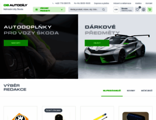 obautodily.cz screenshot