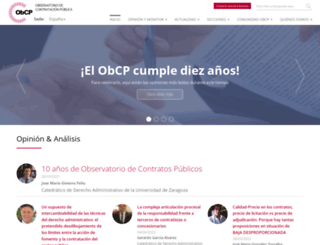 obcp.es screenshot