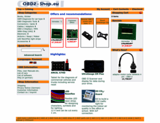 obd2-shop.eu screenshot