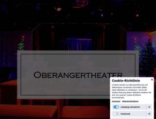 oberangertheater.com screenshot