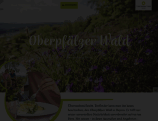 oberpfaelzerwald.de screenshot