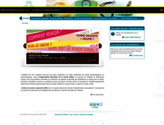 obesite-sante.com screenshot