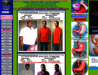 obesityhospitalindia.com screenshot