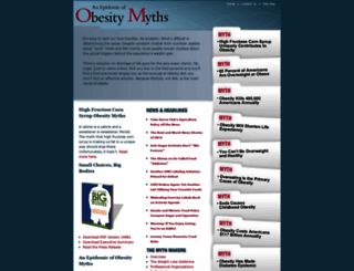 obesitymyths.com screenshot