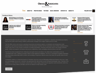 obhanandassociates.com screenshot