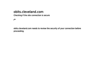 obits.cleveland.com screenshot