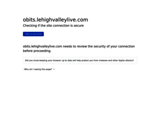 obits.lehighvalleylive.com screenshot