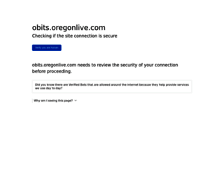 obits.oregonlive.com screenshot