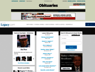 obituaries.kjonline.com screenshot