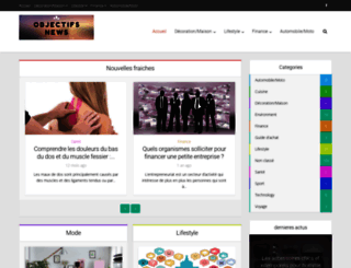 objectifnews.com screenshot