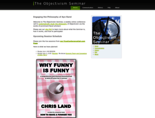 objectivismseminar.com screenshot
