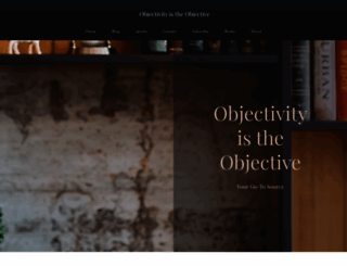 objectivityistheobjective.com screenshot