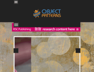 objectpatterns.com screenshot