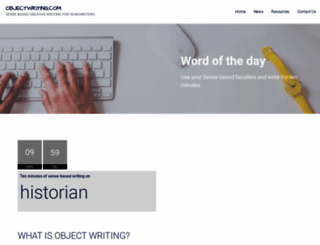 objectwriting.com screenshot