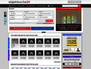 objektsuche24.de screenshot