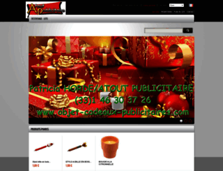 objet-cadeaux-publicitaires.com screenshot