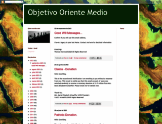 objetivoorientemedio.blogspot.com screenshot