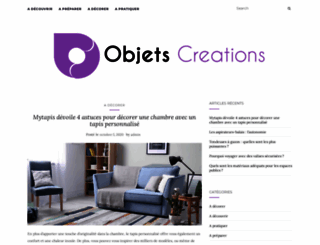 objets-creation.com screenshot