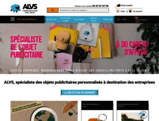 objets-publicitaires-alvs.fr screenshot