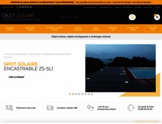 objetsolaire.com screenshot