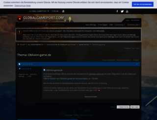 oblivion-game.de screenshot
