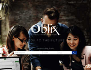 oblixit.co.uk screenshot