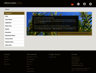 oboecane.com screenshot