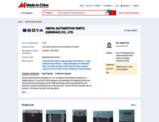 oboya-autoparts.en.made-in-china.com screenshot