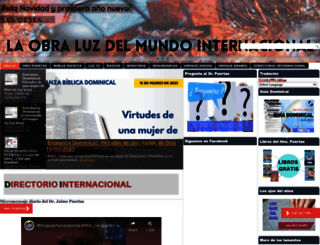 obraluzdelmundo.org screenshot