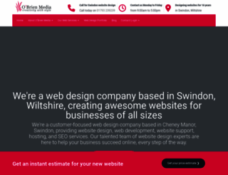 obrienmedia.co.uk screenshot