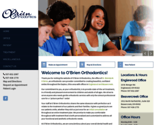 obrienorthodontics.com screenshot