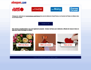 obseques.com screenshot