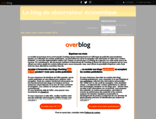 observateureconomique.over-blog.com screenshot