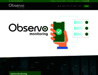 observo-monitoring.com screenshot