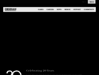 obsidian.net screenshot
