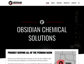 obsidianchemical.com screenshot