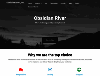 obsidianriver.com screenshot
