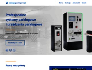obslugaparkingow.pl screenshot