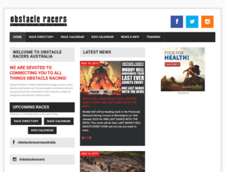 obstacleracers.com.au screenshot