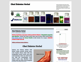 obtdiabetesherbal.wordpress.com screenshot